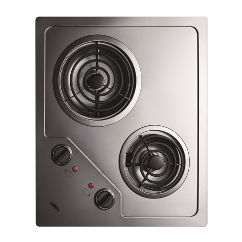 Summit 21 Electric Cooktop Stainless Steel